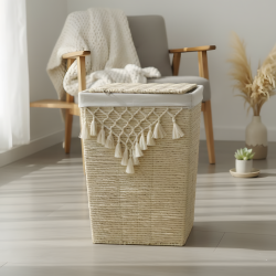 Straw Basket L